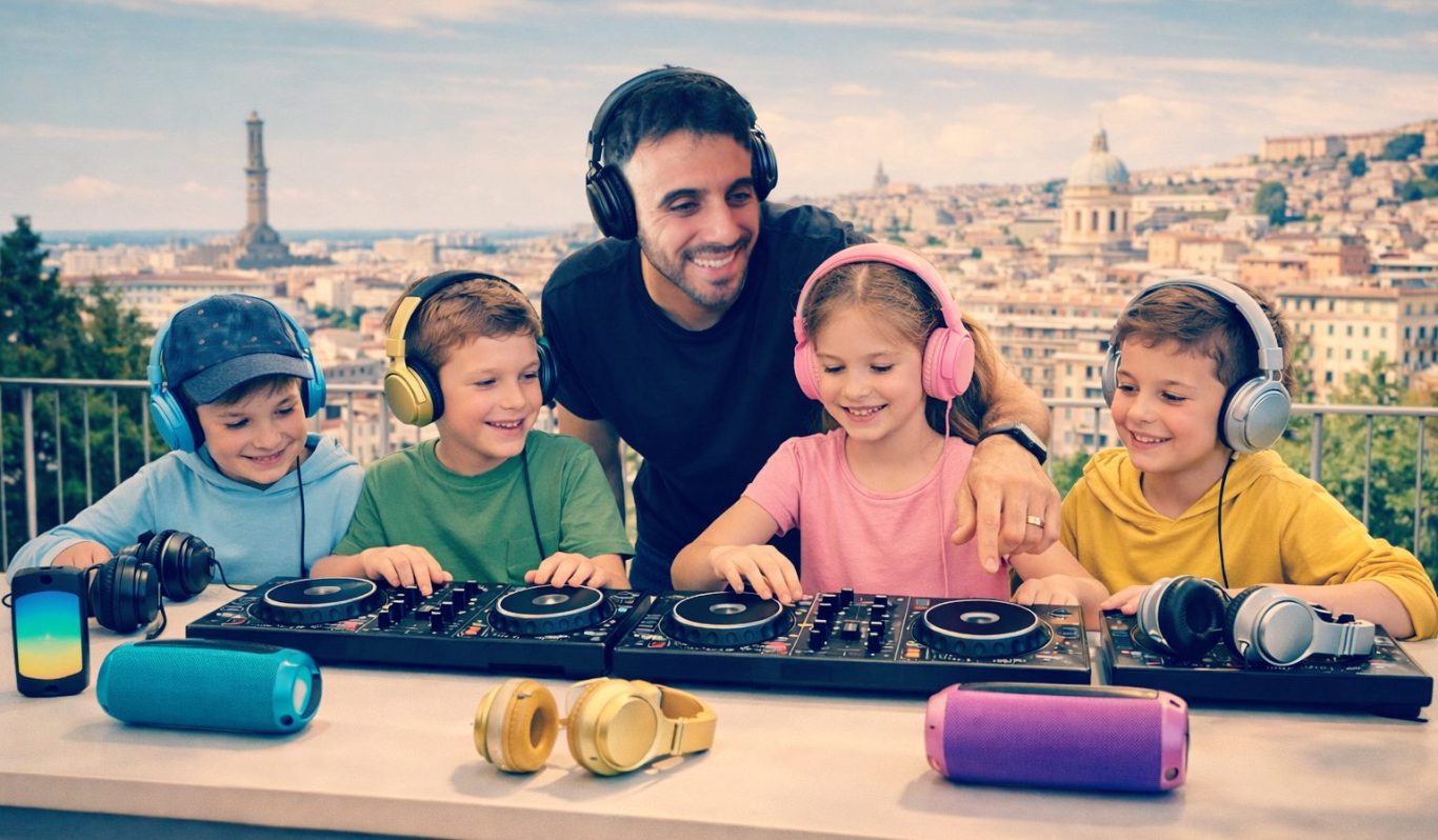 Lezione e corso da Dj a Genova per bambini
